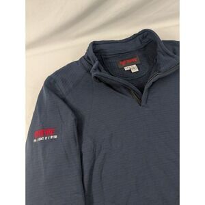DRIFIRE Large Long Sleeve Quarter Zip Flame Resistant Shirt Waffle Knit CAT 2